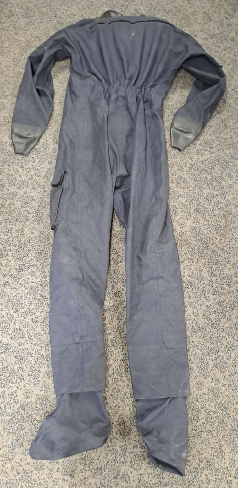 Genuine Typhoon UKSF SAS SBS Navy Blue Gore-Tex Immersion Dry Suit - Large