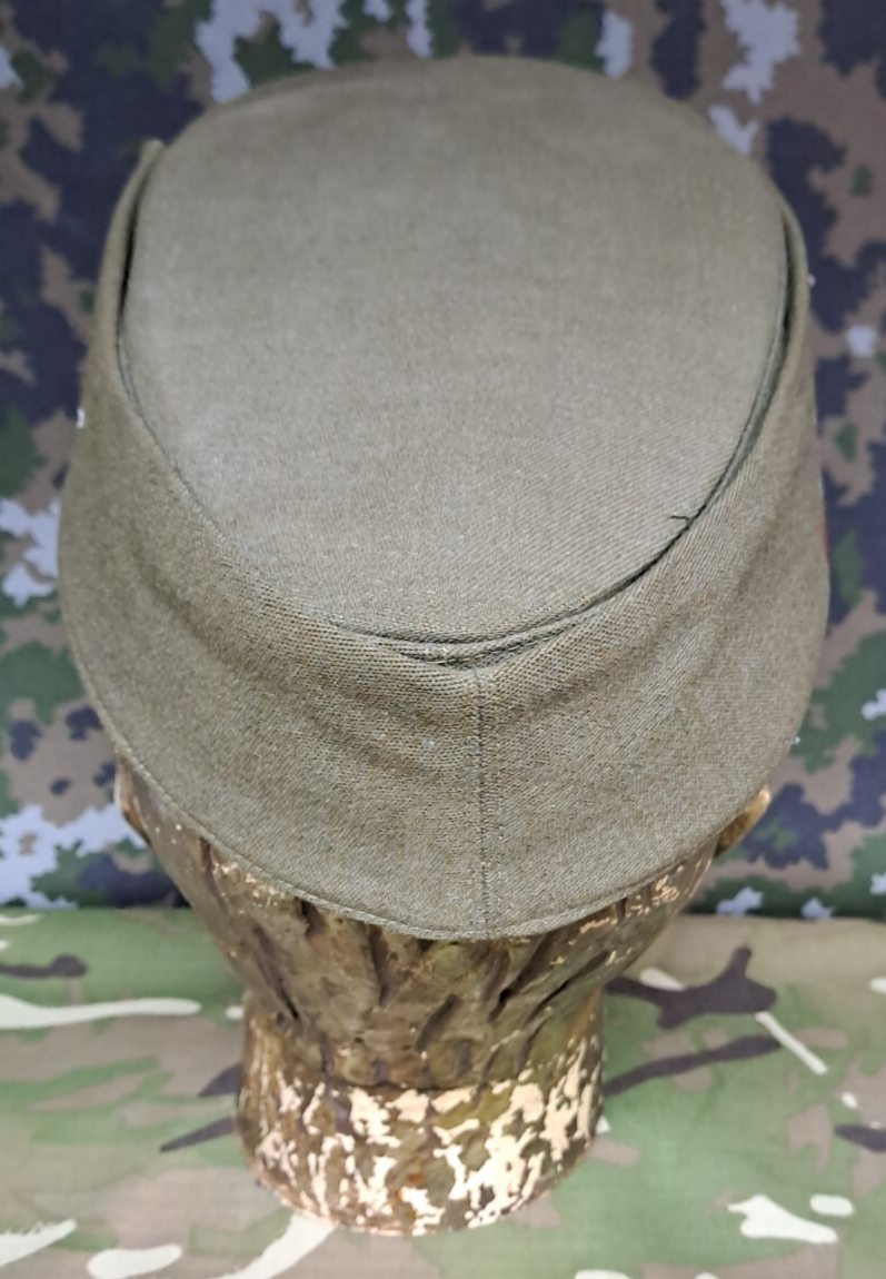 Vintage Spanish Army Military Surplus WWII Era Field Garrison Cap Hat