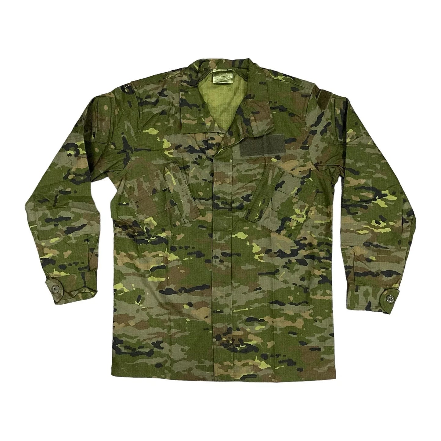 New Spanish Army Military M09 Woodland Camouflage Ripstop Shirt - 4 C