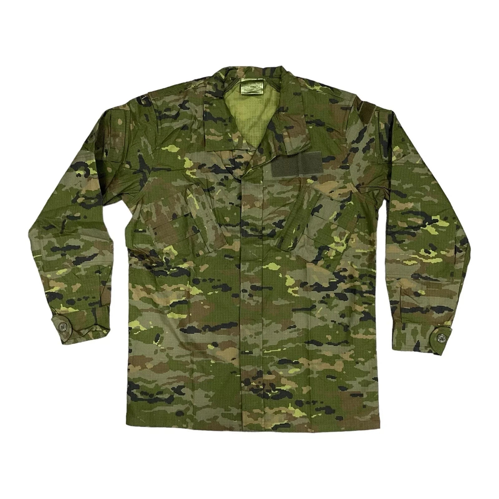 New Spanish Army Military M09 Woodland Camouflage Ripstop Shirt - 4 C