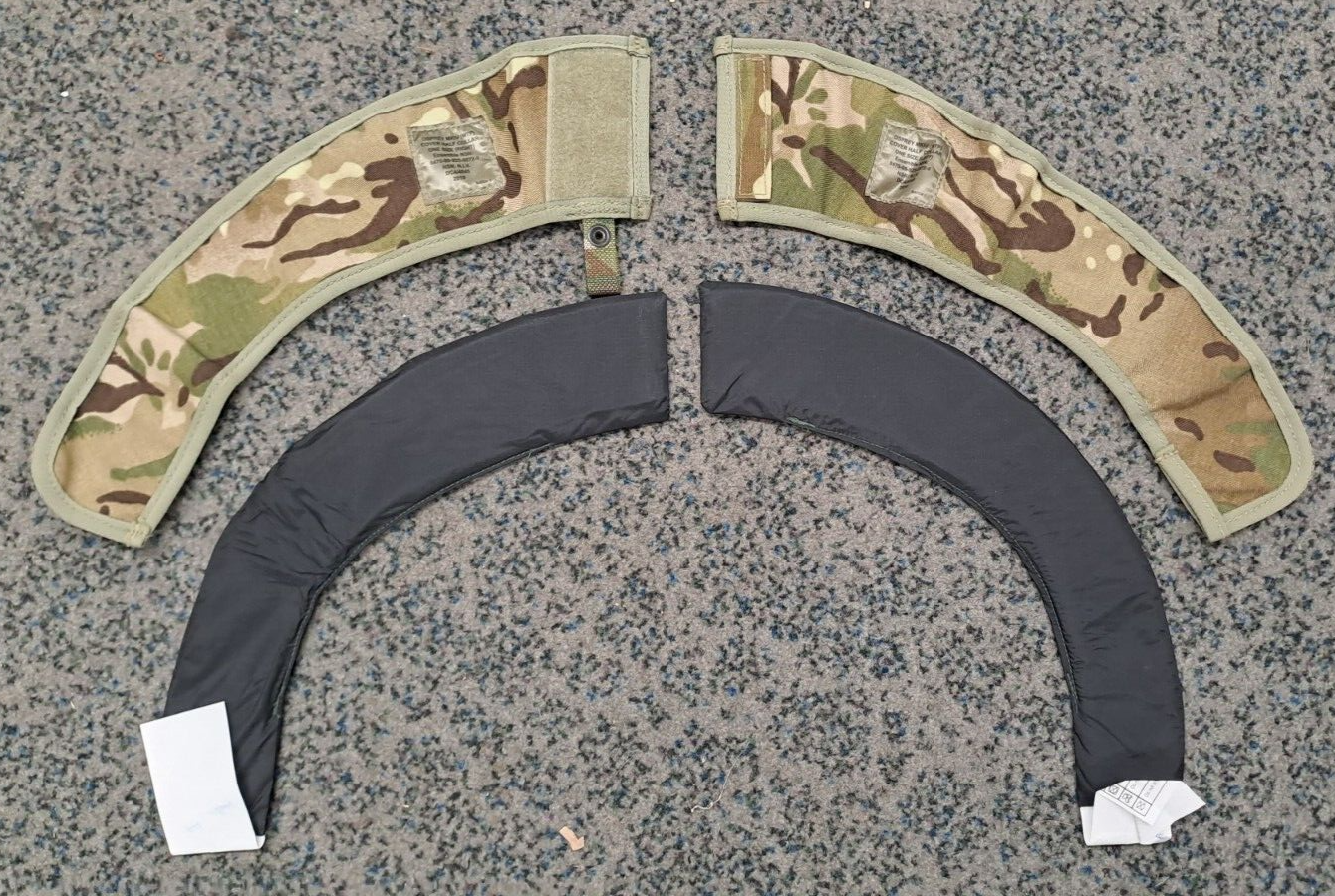 Genuine British Army Military SAS Half Collar MTP with Ballistic Filler Osprey