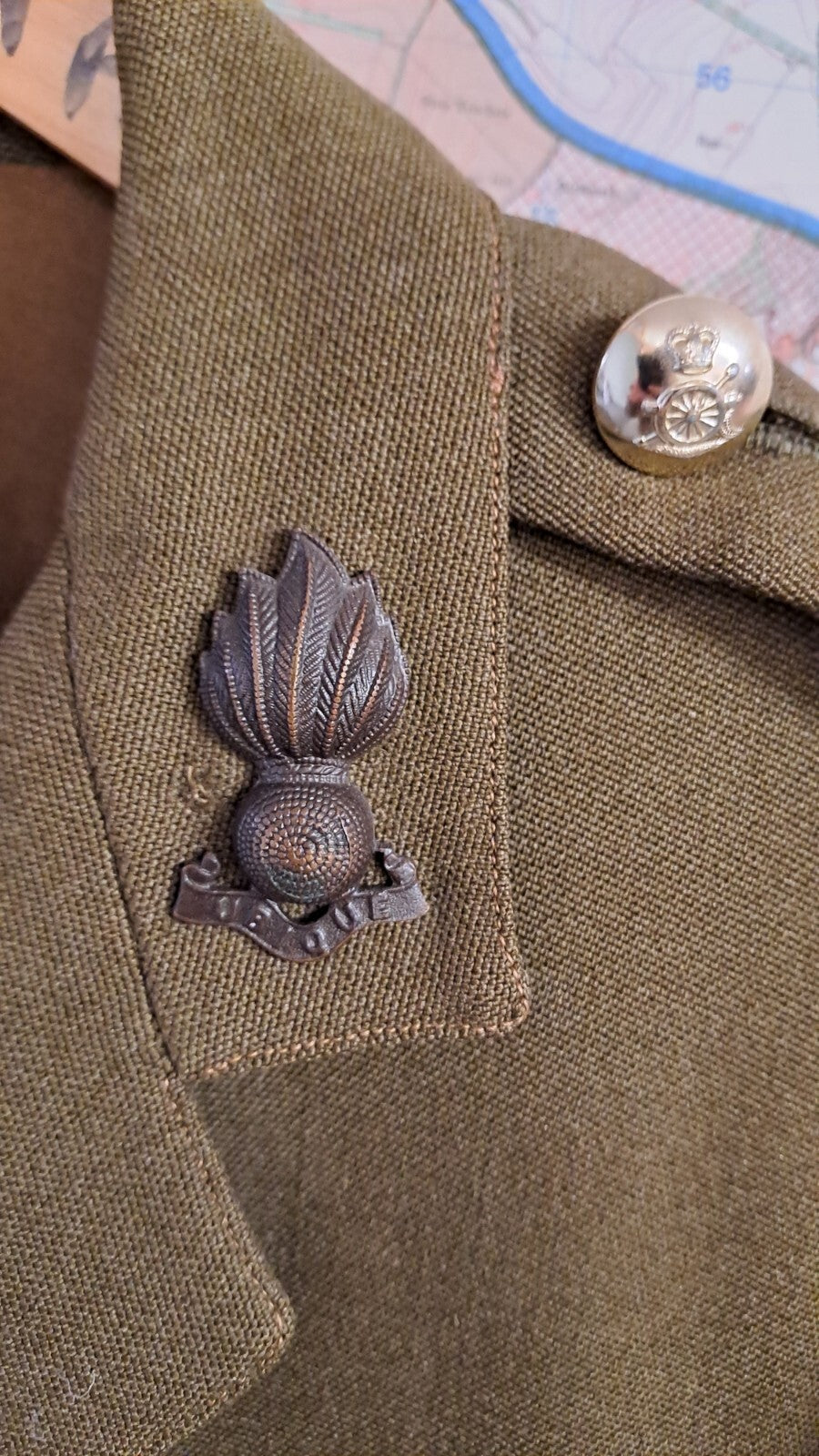 Genuine British Army Military Surplus No2 Dress Jacket Tunic Artillery Regiment