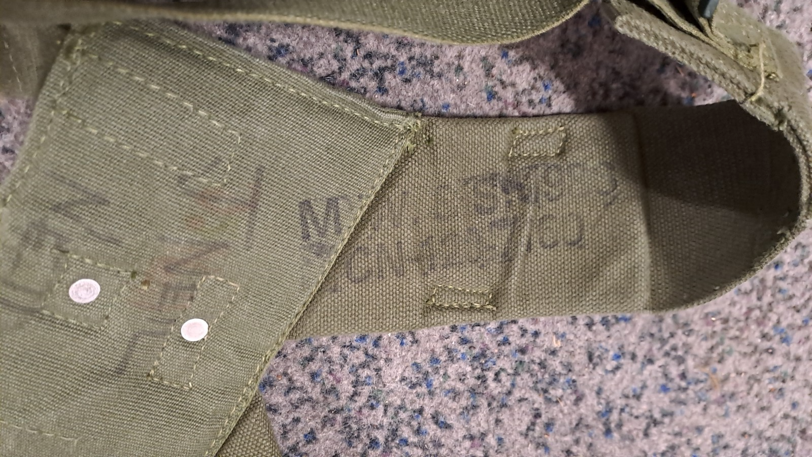 Genuine British Army Military Surplus 58 Pattern Olive Webbing Set 58 Pat - 37"