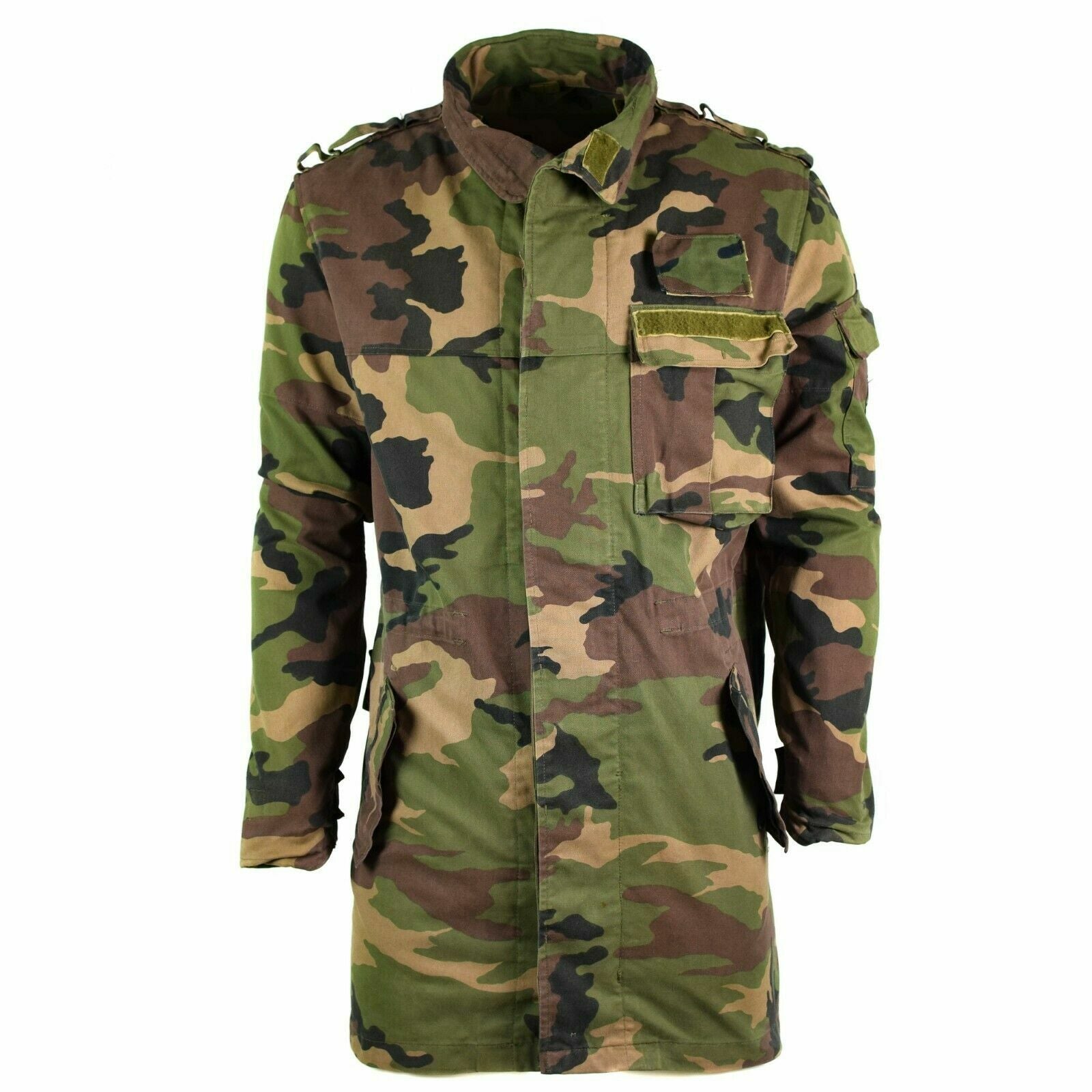 Original vintage Slovakian Army Field Jacket M97 Slovakia Military Combat Parka