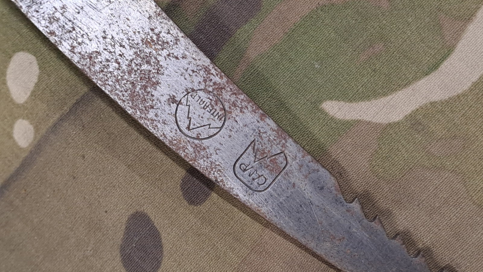 Vintage Mountaineering Climbing 80cm Ice Axe Camp Interalp Premana Italy