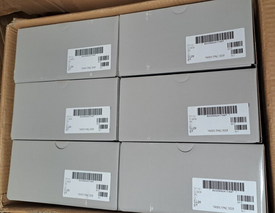 Job Lot Magnum WHITE Trainer Shoes British Army Surplus Female Bundle x 24