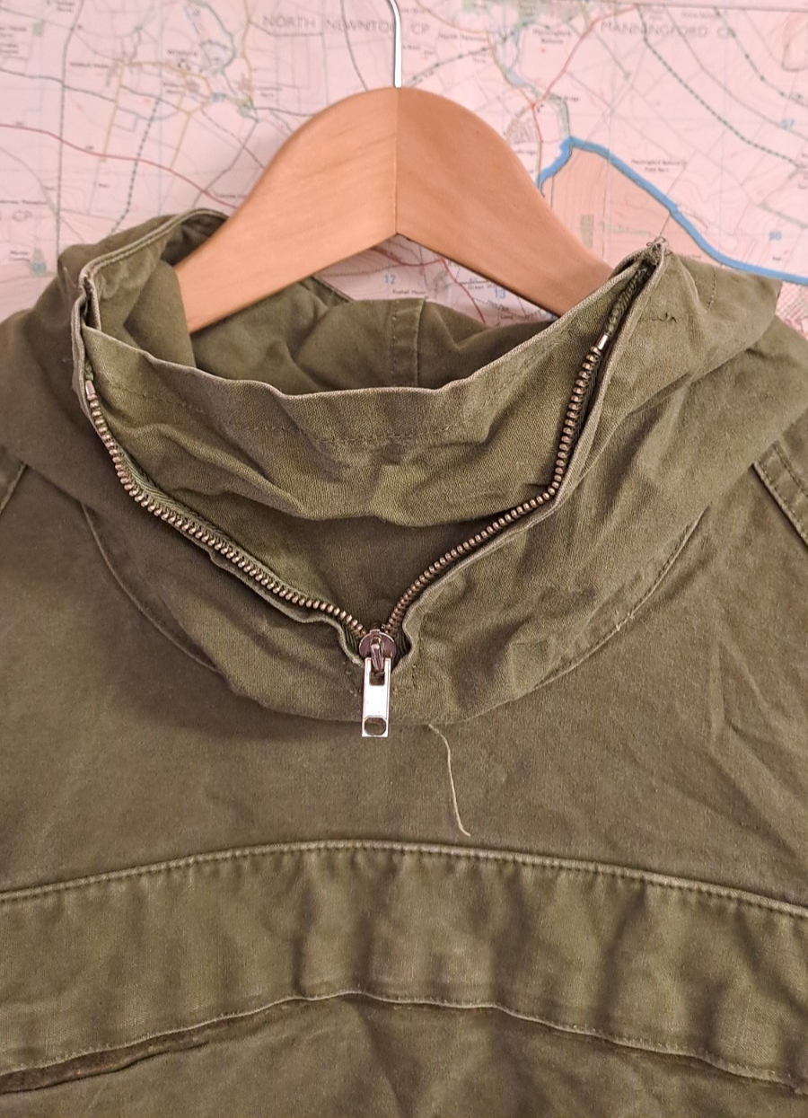 Genuine Vintage British Army Cadet Windproof Mountain Smock Military Oasis Mod