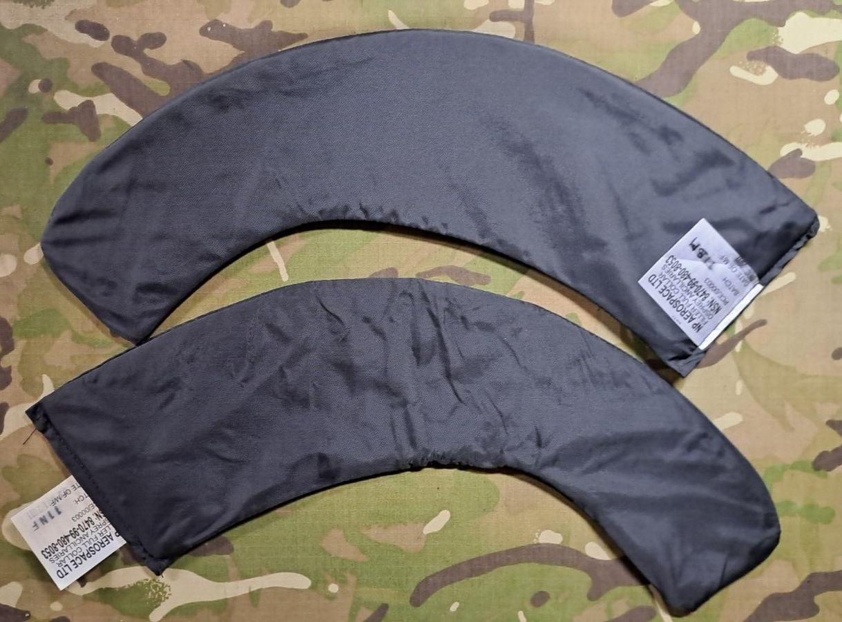 Genuine Army Military Surplus MK2 Osprey Full Collar Filler Plates Black Set