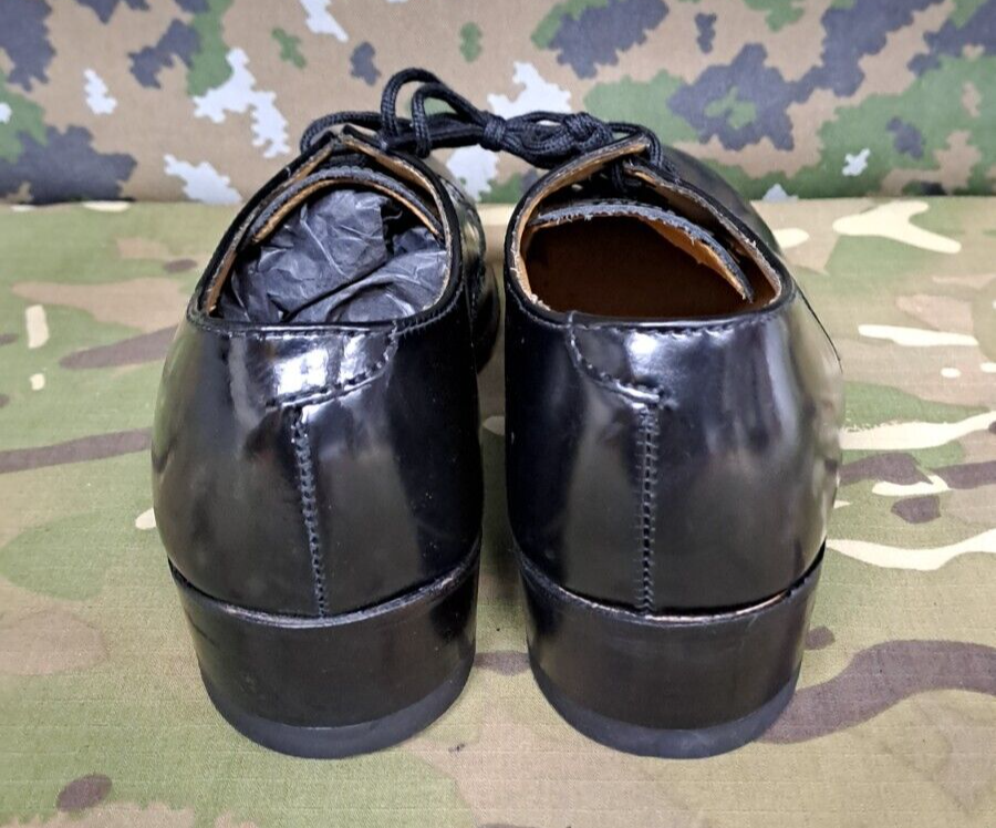 NEW Women's British Army Military Surplus Formal Parade Dress Leather Shoes 3 M