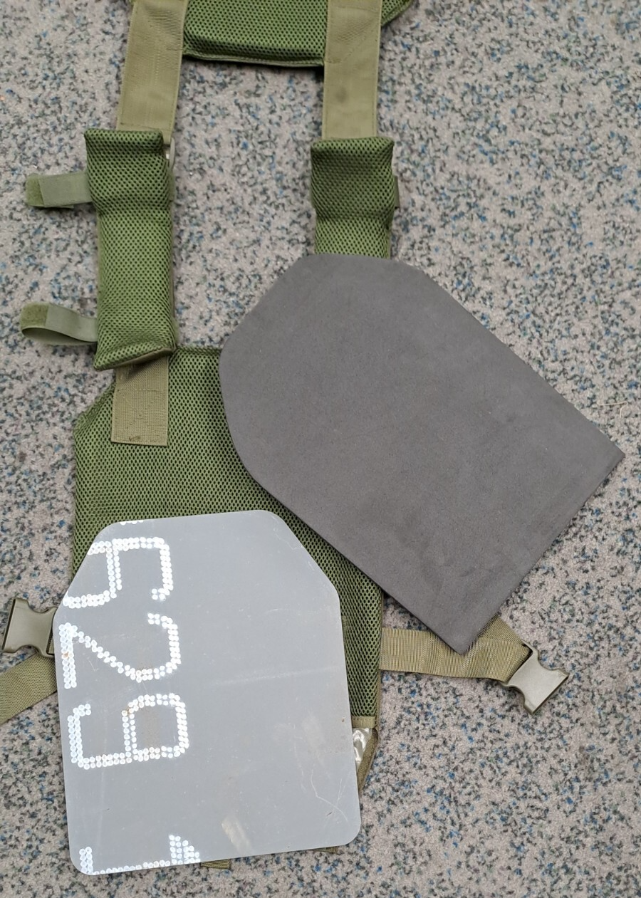 Ballistic Steel plate Carrier Fragmentation Vest Body Armour Bullet Proof LVL 3+
