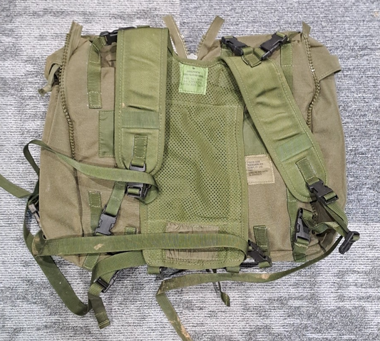 Genuine British Army Surplus Day Pack Rocket Pouches Side Olive Green OG