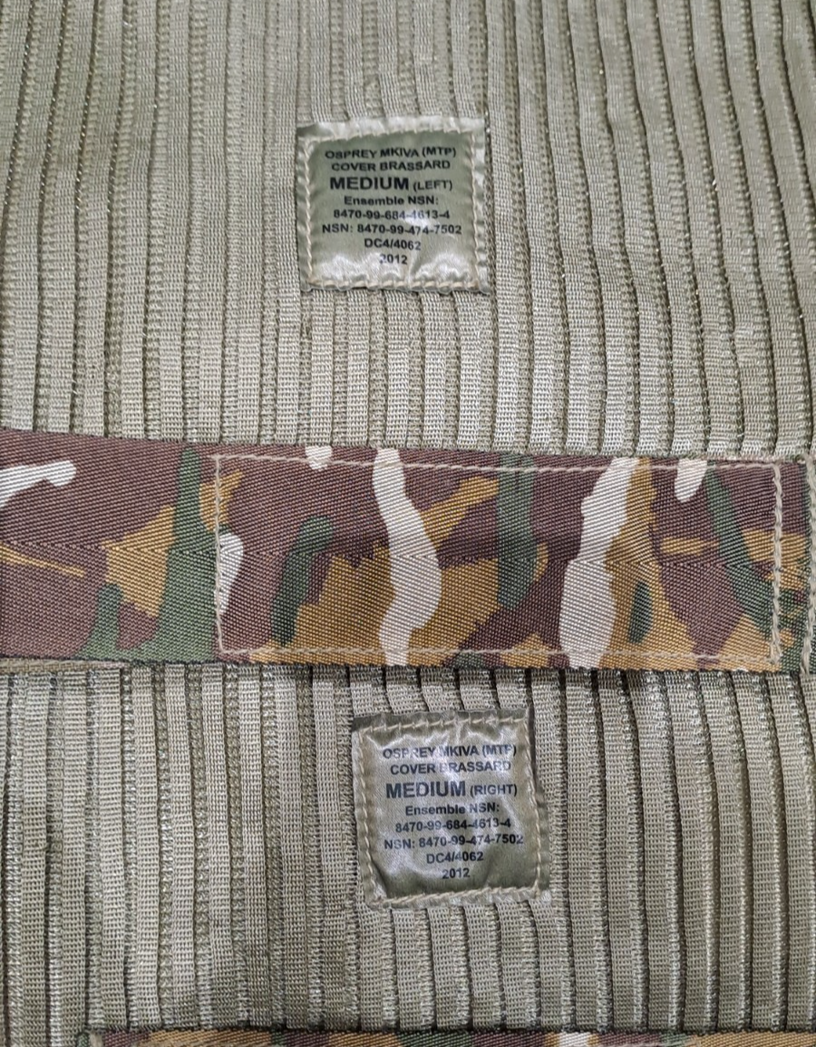 OSPREY VEST BODY ARMOUR SET WITH ACCESSORIES MTP MK4 BRITISH ARMY MILITARY SAS