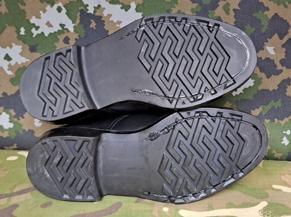 NEW British Army Shoes Leather Parade RAF Cadet Dress Uniform - 3 M