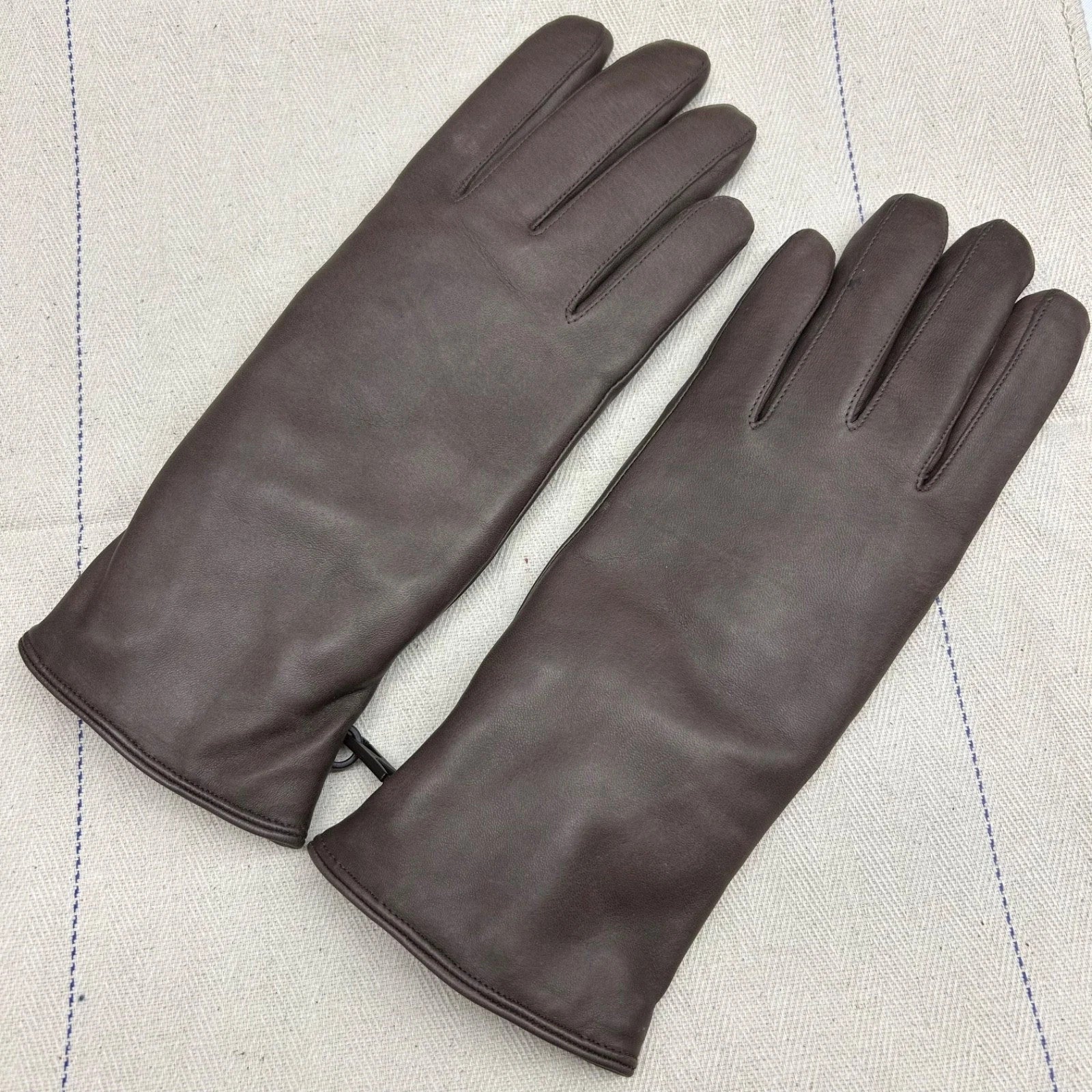 NEW British Army MK2 Combat Gloves Leather Brown Lined Winter Warm Fishing Cadet