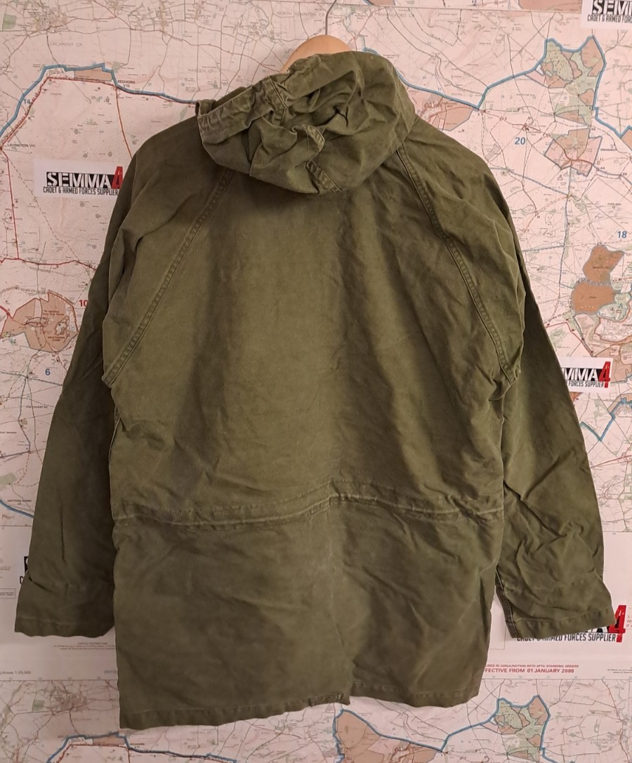 Genuine Vintage British Army Cadet Windproof Mountain Smock Military Oasis Mod