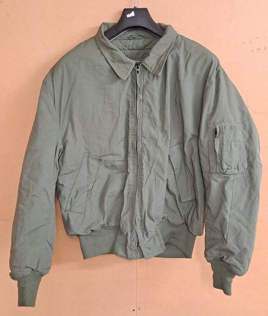 US Military Surplus Cold Weather Tanker Jacket  High Temperature Resistant - L