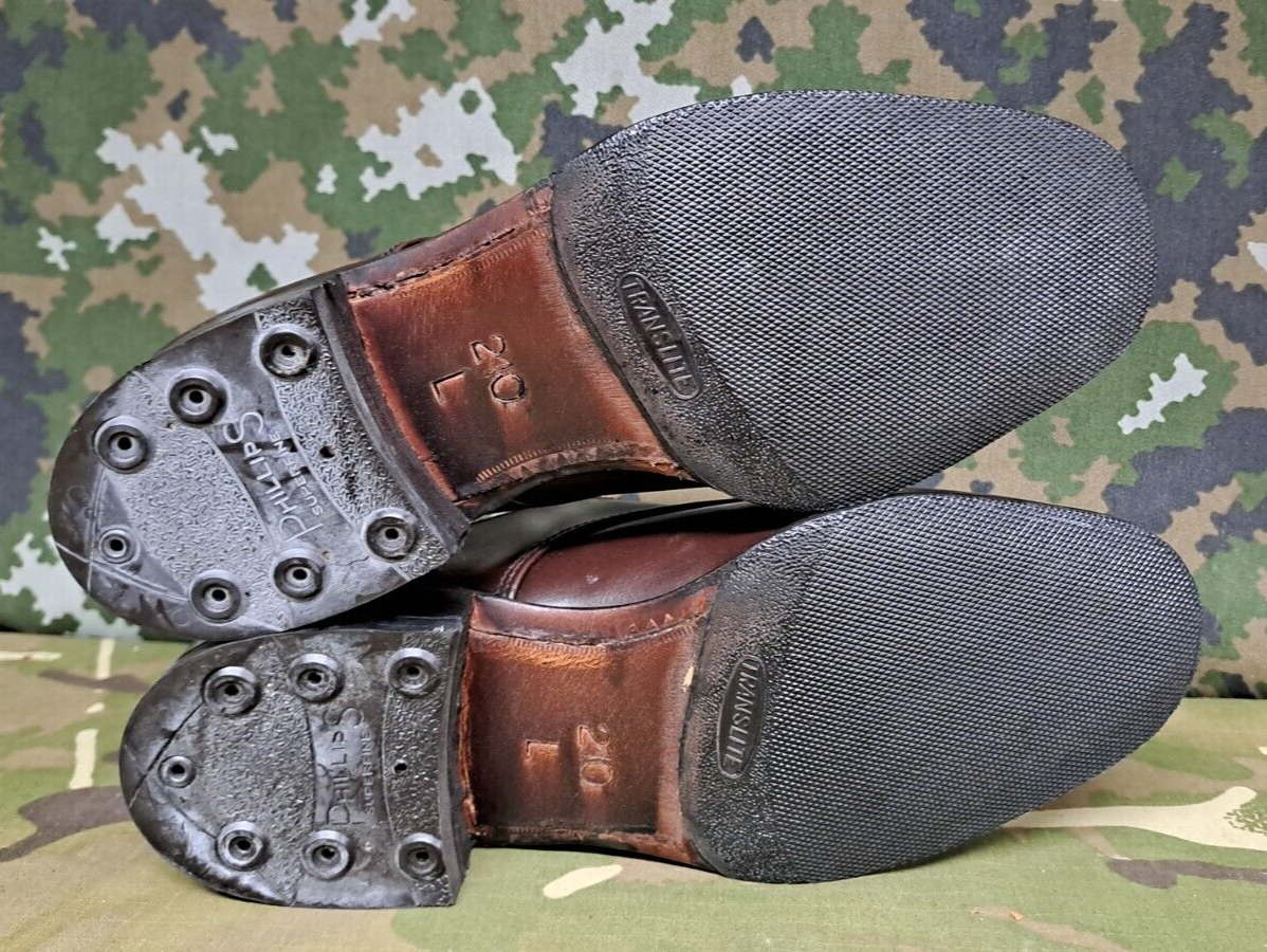 Women's British Army Military Formal Officers Parade Dress Leather Shoes - 2 L