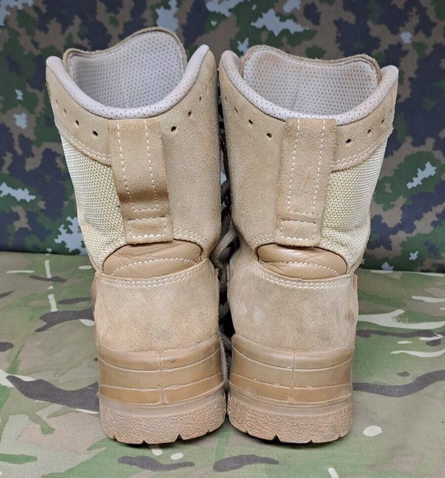 Haix Airpower Desert Boot Army Combat Patrol Boots Summer Beige - 5 UK