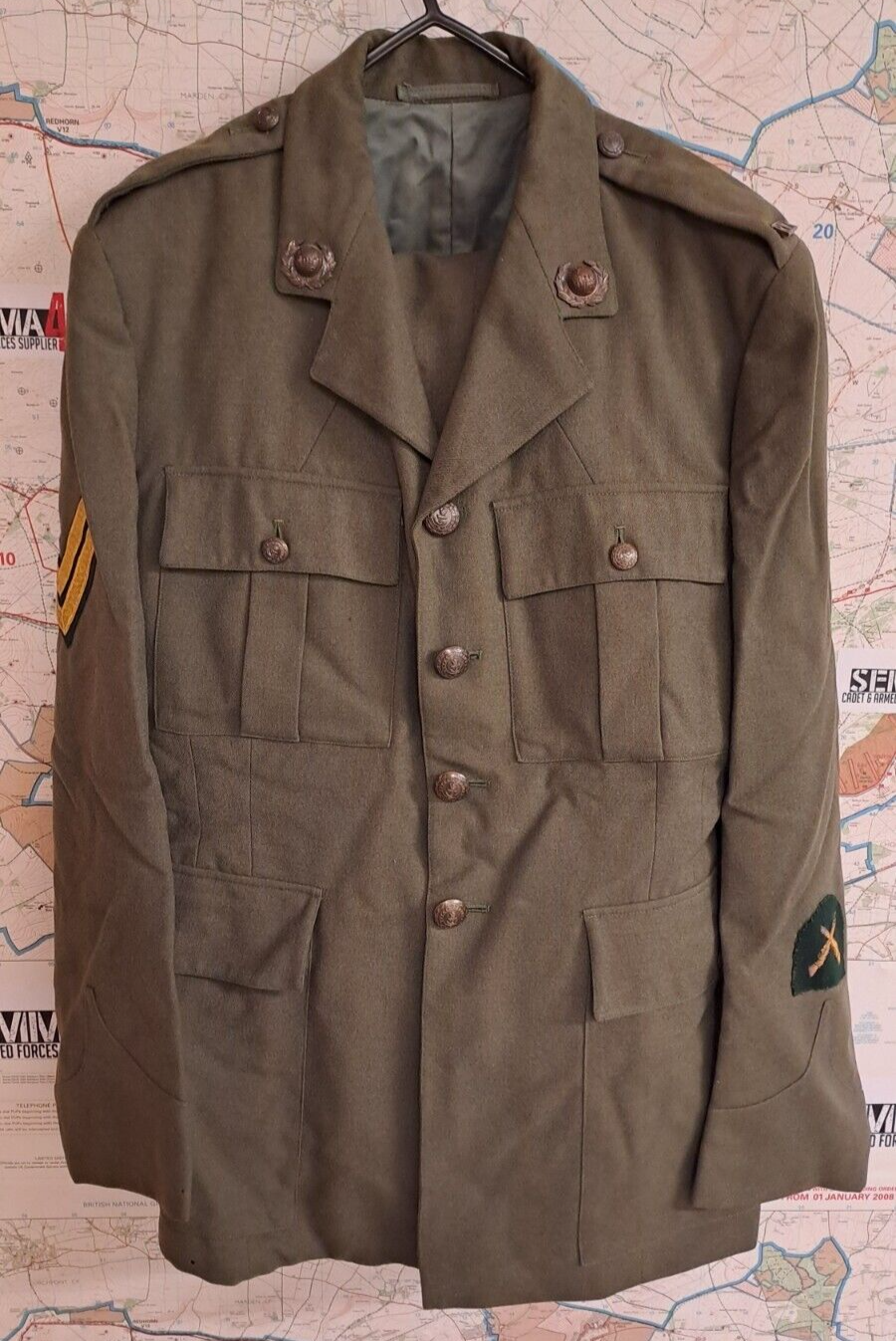 British Army Military Royal Marine Lovat No5 Dress Uniform Tunic & Trousers