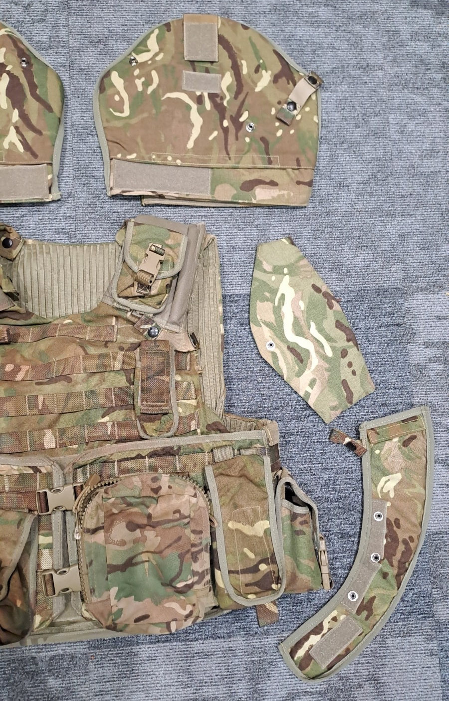 OSPREY VEST BODY ARMOUR SET WITH ACCESSORIES MTP MK4 BRITISH ARMY MILITARY SAS