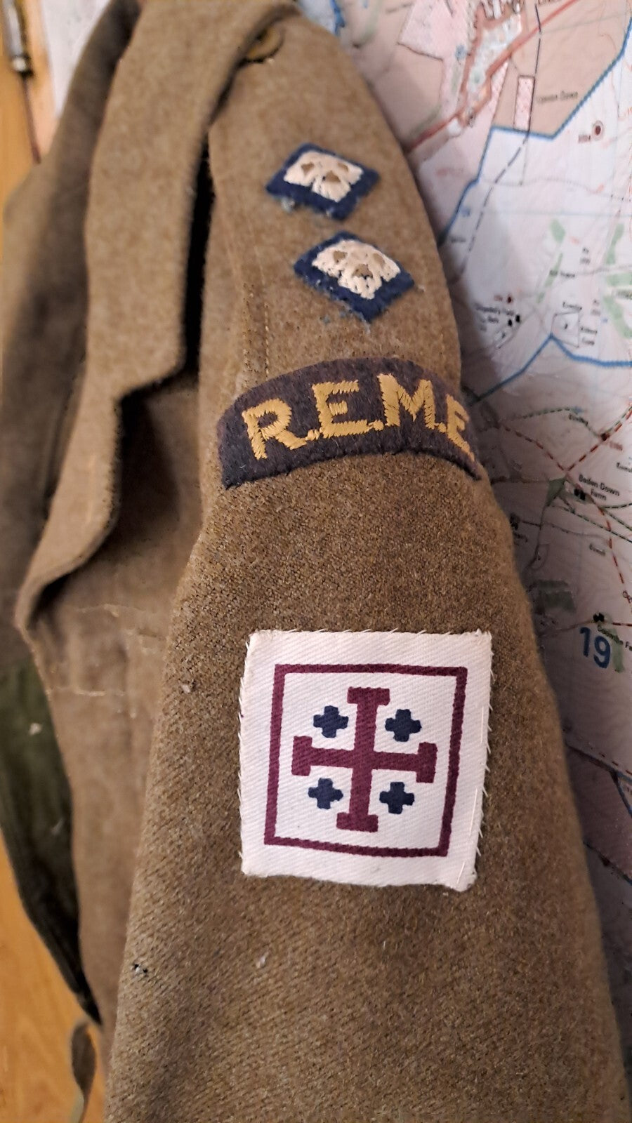 1949 Pattern Royal Electrical Mechanical Engineer Regiment REME Battledress