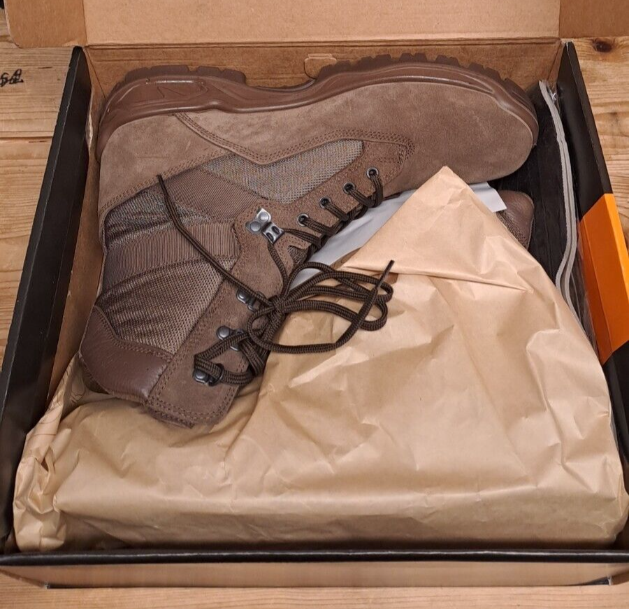 NEW YDS Falcon Desert Army Surplus Male Combat Assault Boots Bundles - 13 M