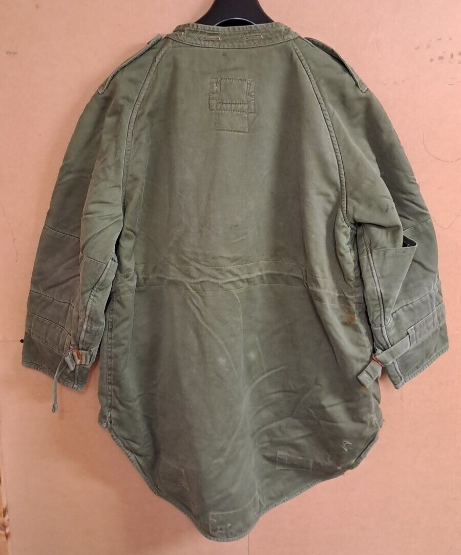 Rare Genuine Vintage British Army 1950s Middle Parka Coat Korean War Era MOD