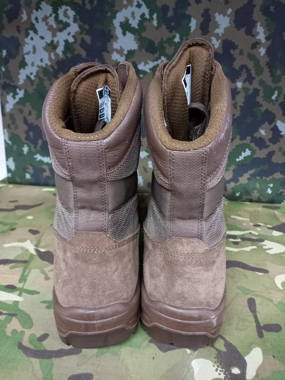 NEW YDS Falcon Desert Army SAS Military Surplus Combat Assault Boots - 13 M