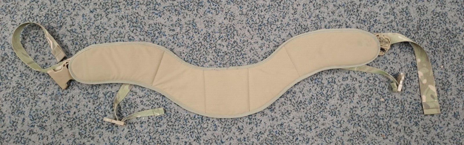 Genuine British Army Military SAS MTP Virtus MK 3 90L Bergen Hip Pad Belt