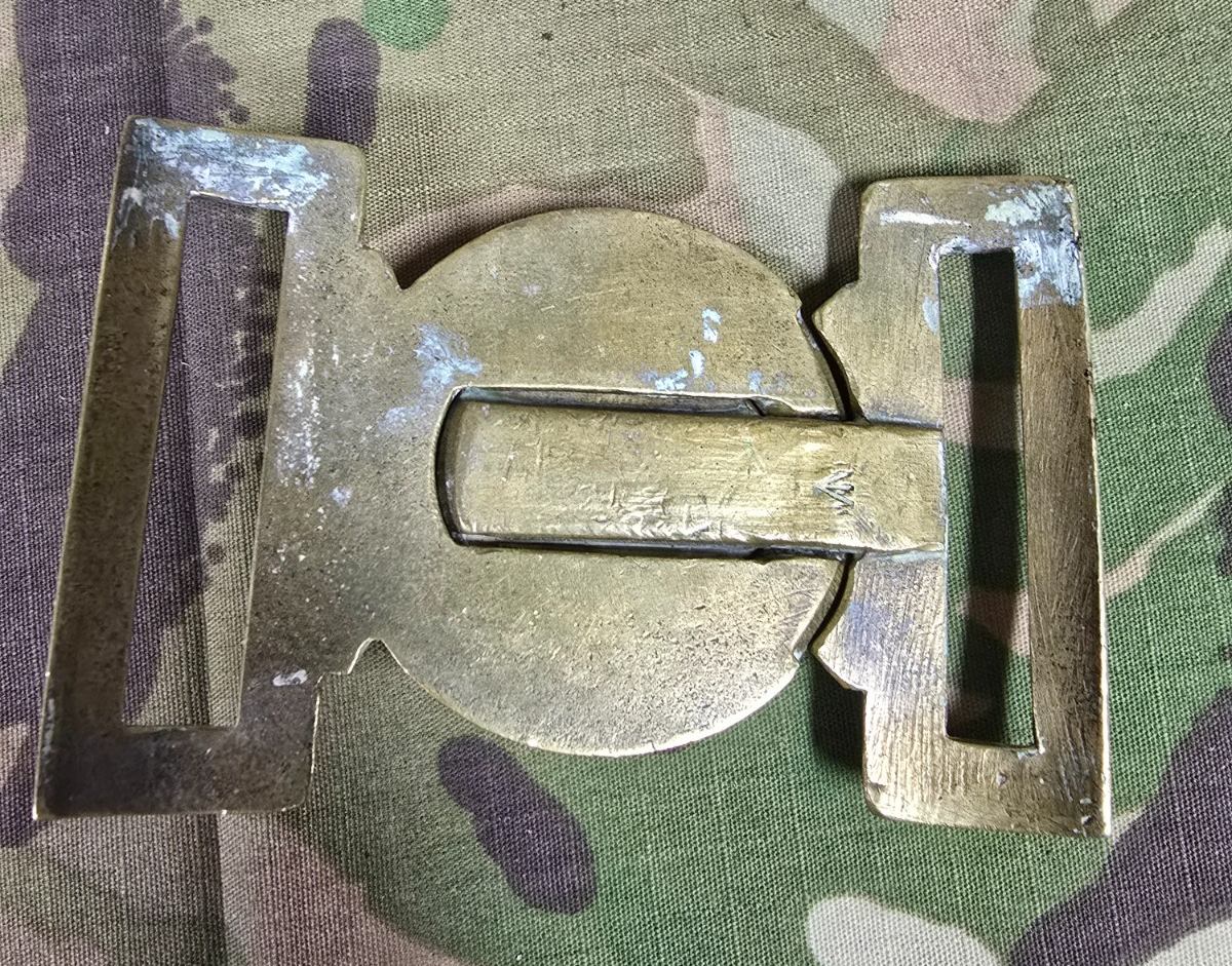George V Grenadier Guards Waist Belt Clasp – British Army Brass Buckle Original
