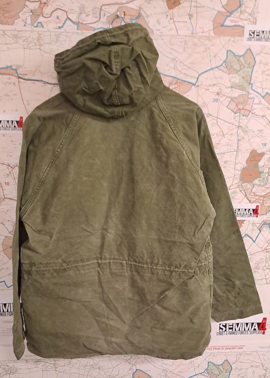 Genuine Vintage British Army Cadet Windproof Mountain Smock Military Oasis Mod