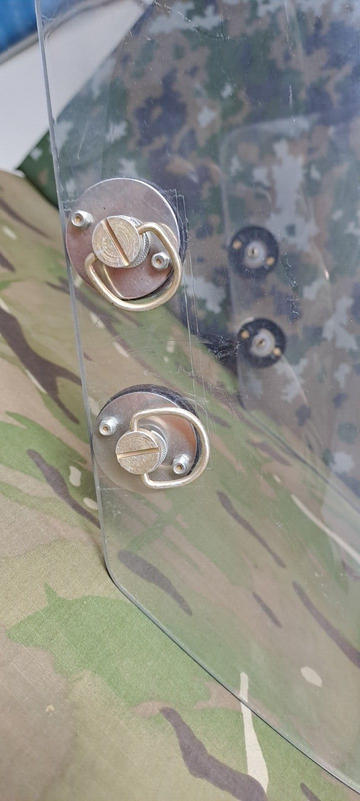 British Army Military Surplus Ballistic Anti Mine Blast Ballistic Hel met Visor 