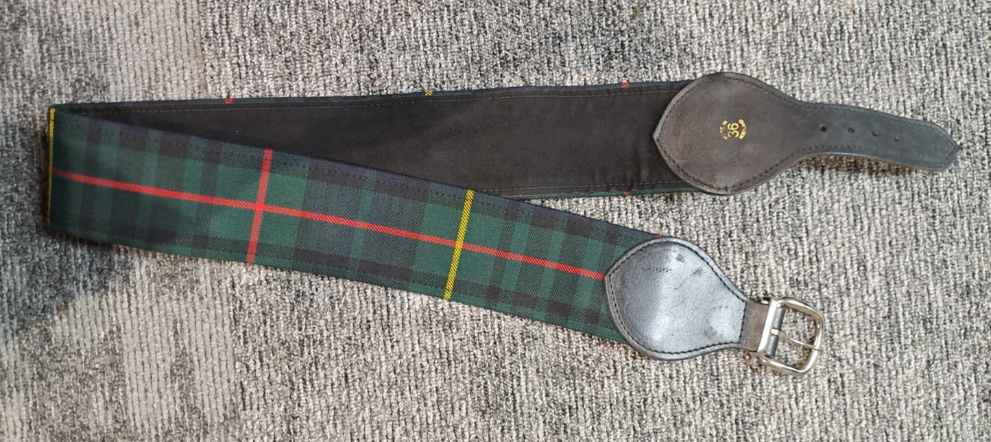 Genuine Edinburgh & Tayforth OTC Army Military Surplus Stable Belt - 36 Inch