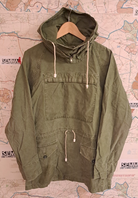 Genuine Vintage British Army Cadet Windproof Mountain Smock Military Oasis Mod