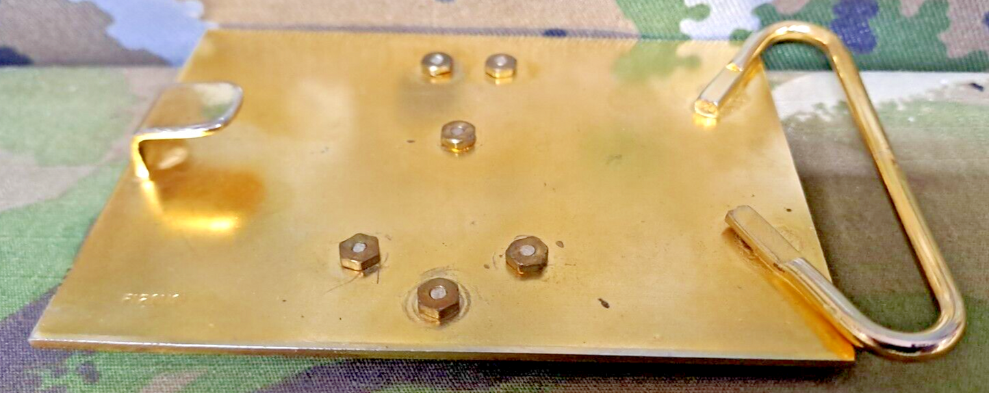 British Army Military Surplus Royal Regiment of Scotland Parade Belt Buckle