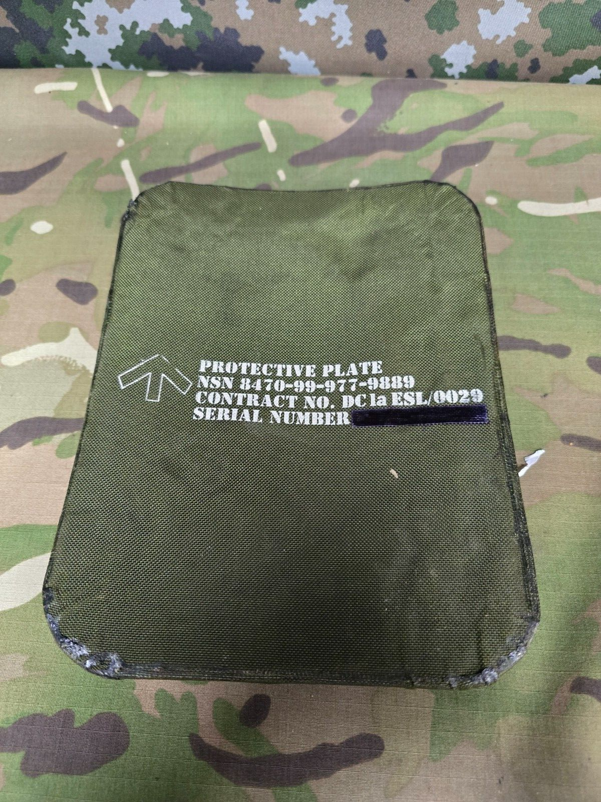 British Military Body Armour Ballistic Protective Plates CBA OSPREY VIRTUS