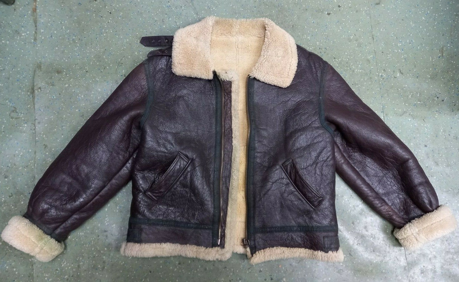Genuine Rare Type B 3 American Military Wear Sheep Skin Fighter Pilots Jackets