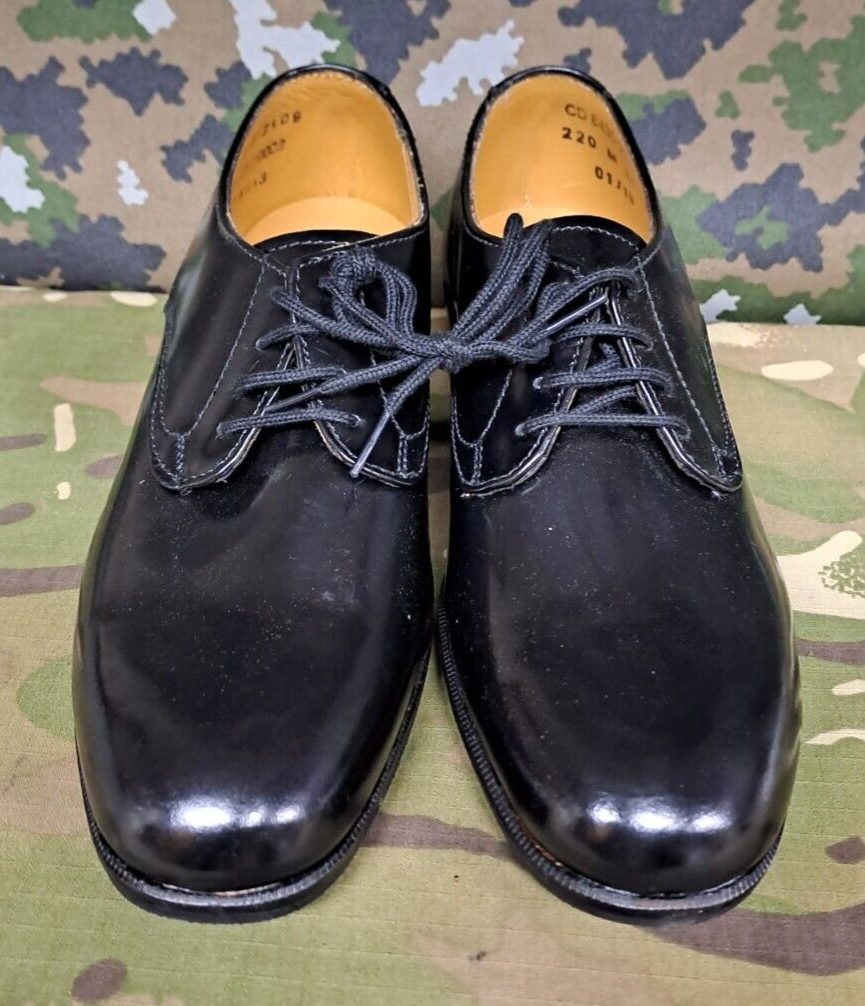 NEW Women's British Army Military Surplus Formal Parade Dress Leather Shoes 3 M