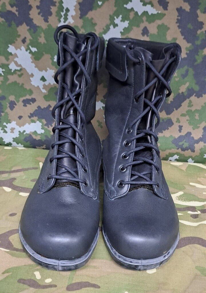 New Vintage British Army Military Aircrew High Leg Leather Boots 232/96