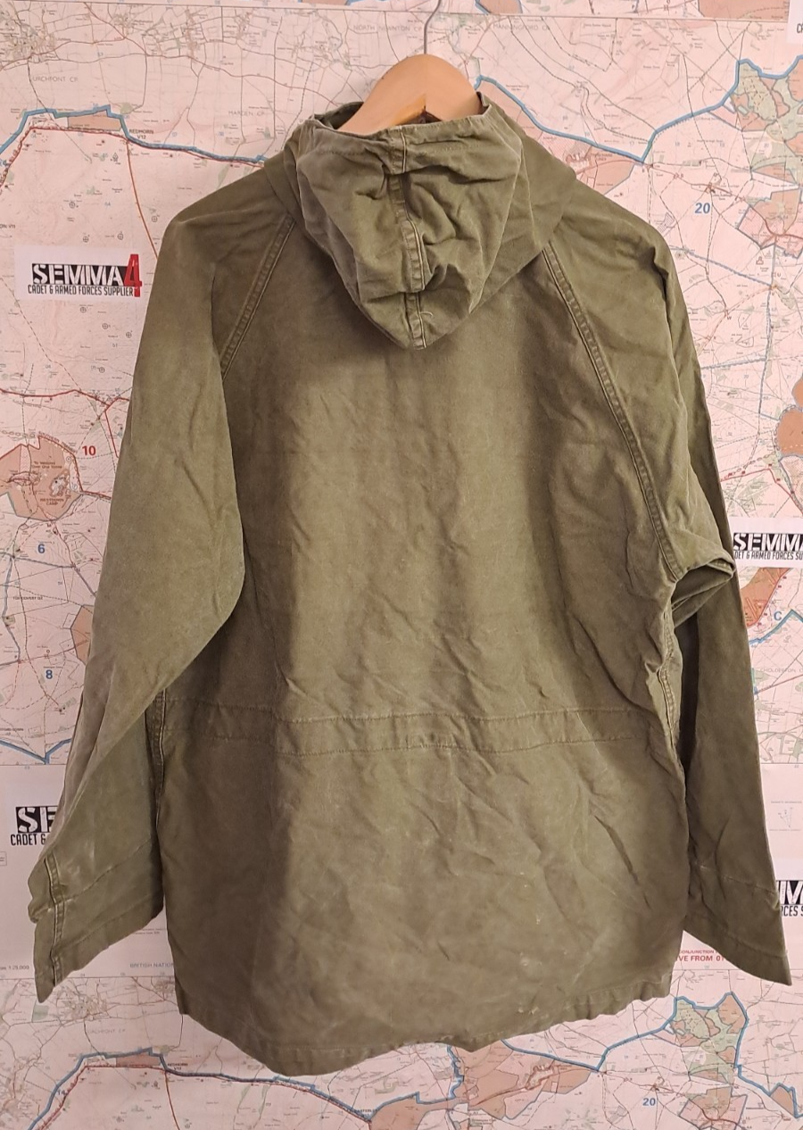 Genuine Vintage British Army Cadet Windproof Mountain Smock Military Oasis Mod