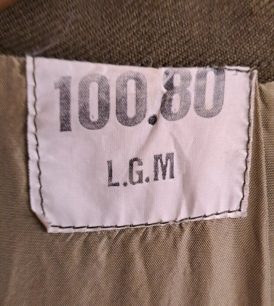 Rare Vintage French Foreign Legion Jacket Parade Dress Tunic 1985 Dated