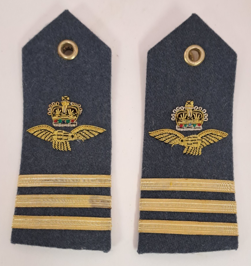 Wing Commander Shoulder Board Epaulette RAF Regiment Royal Air Force Badge