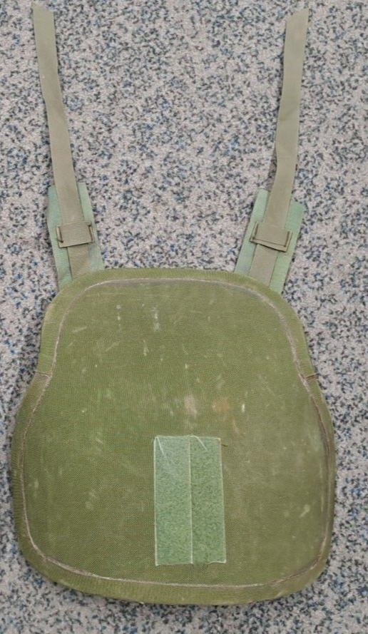 Rare US Army Military Vietnam Era Body Variable Armour Ground Troop Back Plate