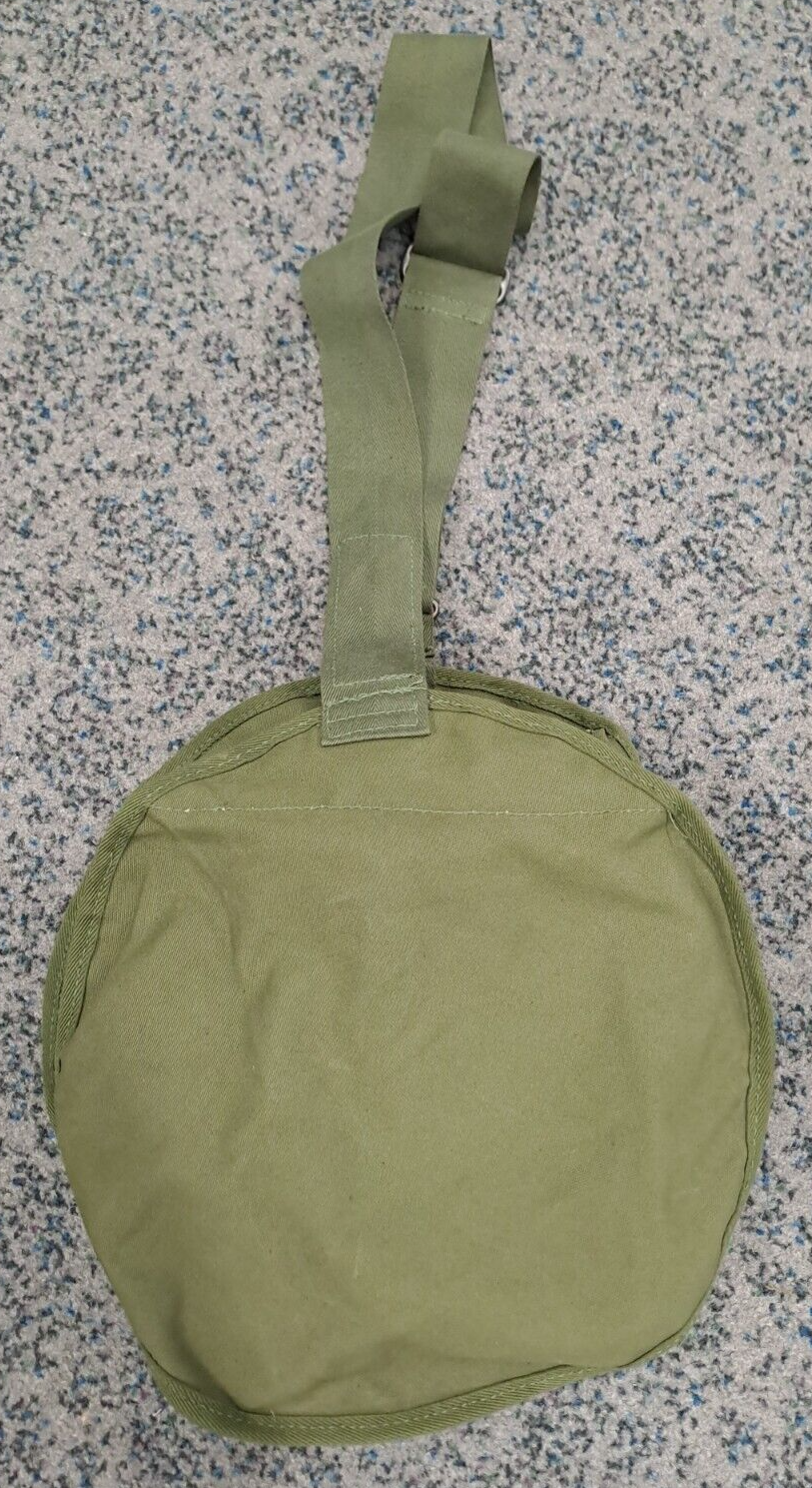 Unused 1960s British Army Chagul Canvas Water Carrier Flask Canteen Jungle P44