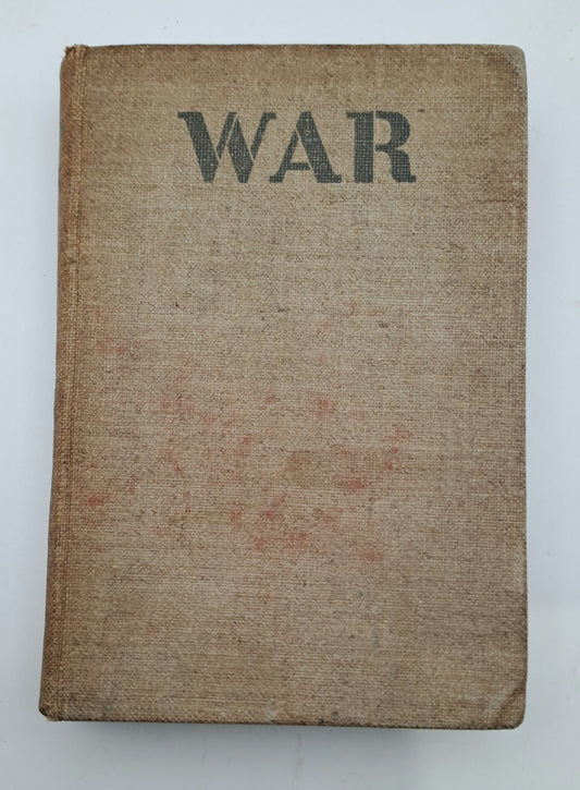War Ludwig Renn HC Martin Secker English Translation WWI Anti-War Novel