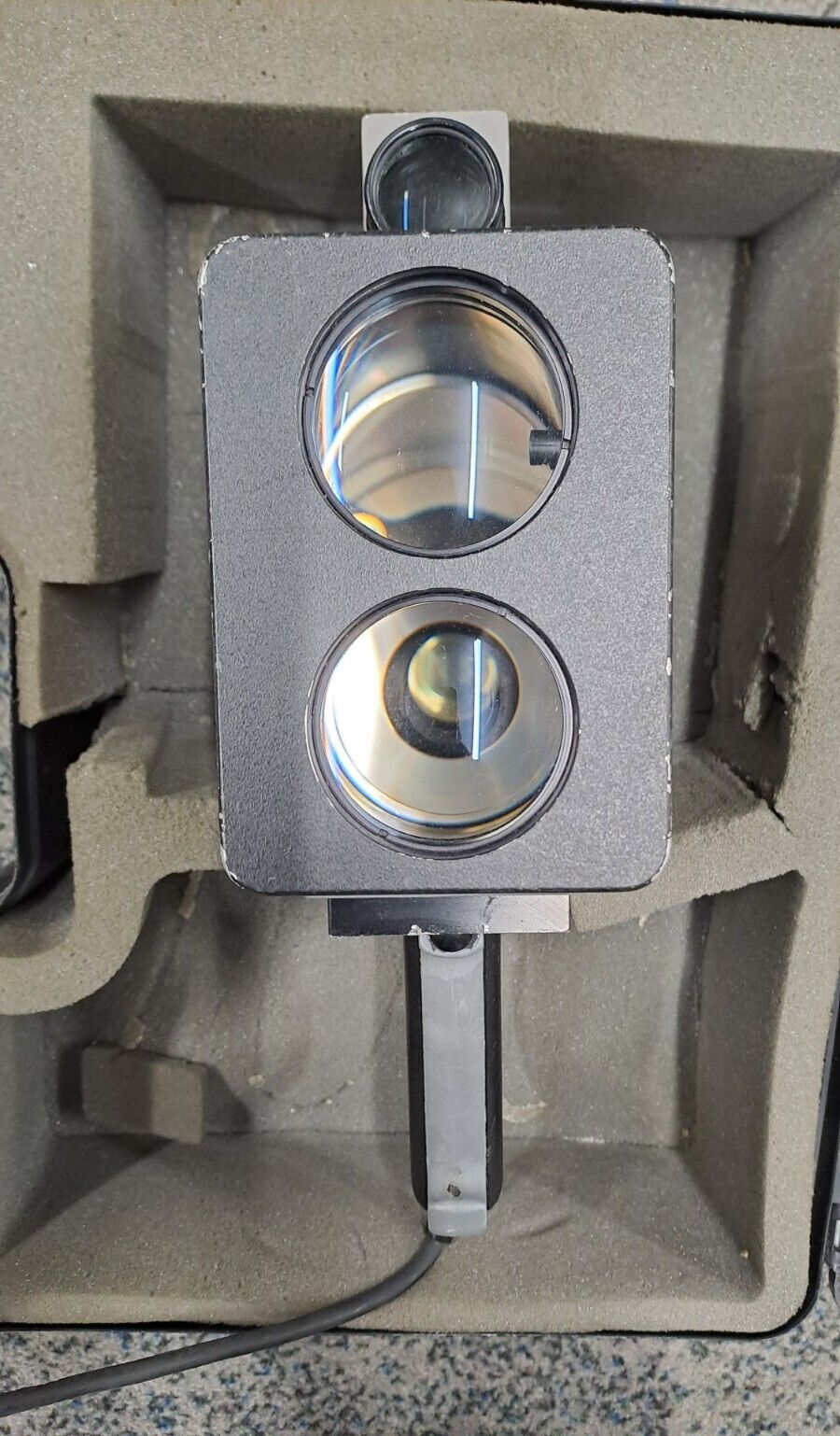 GENUINE POLICE SURPLUS RADAR LASER INC LIDAR LTI 20-20 MARKSMAN SPEEDGUN WORKING